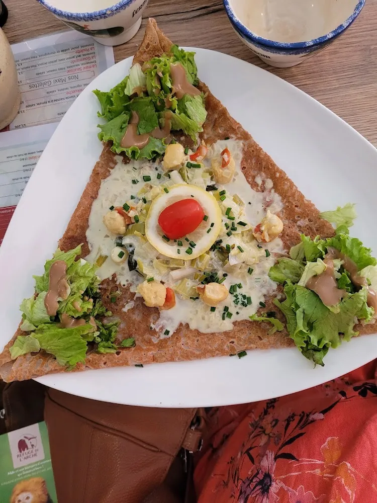 Galette Aux Chèvre Chaud