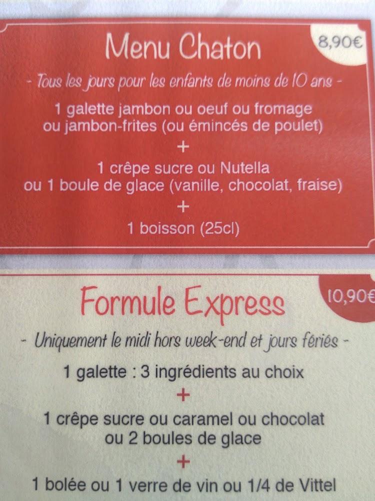 Crêperie le chat gris - Menu Image 4